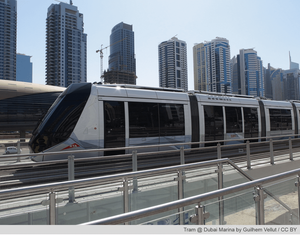 Official Smart City Wi-Fi Provider du Chooses Icomera as Dubai Tram Technology Partner