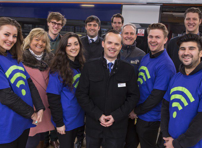 Northern Rail Wi-Fi launch
