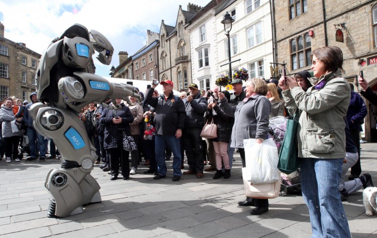 Titan the robot launches bus service of the future