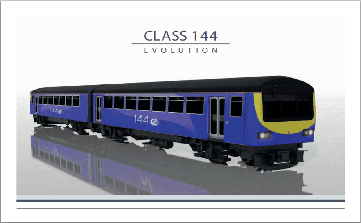 Porterbrook Unveils Class 144 Evolution