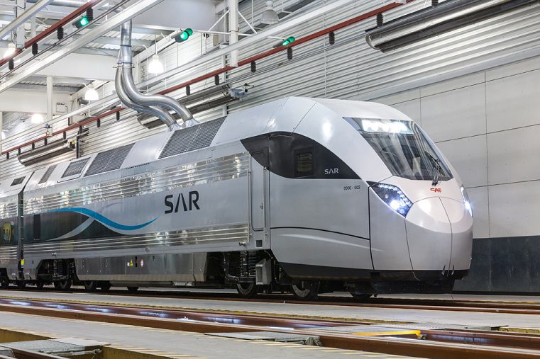 Trials of CAF Trainsets Underway in Saudi Arabia Between NA’Ariyah and Riyadh