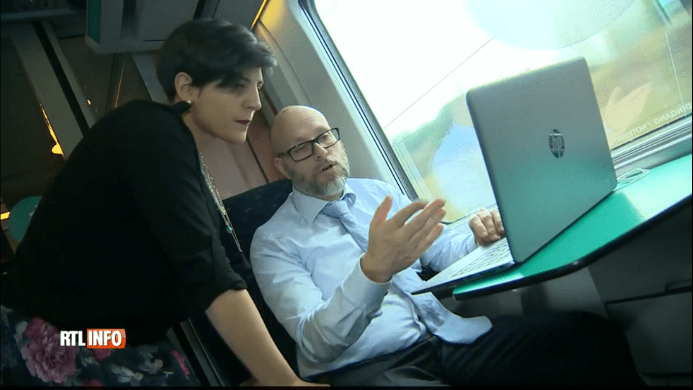 Icomera Launch SNCB Wi-Fi Pilot in Front of National Press