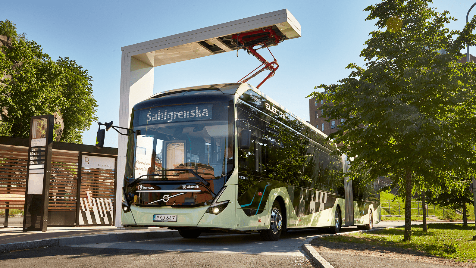 The Volvo Ocean Race Marks the Launch of New Electric-Powered Buses in Gothenburg