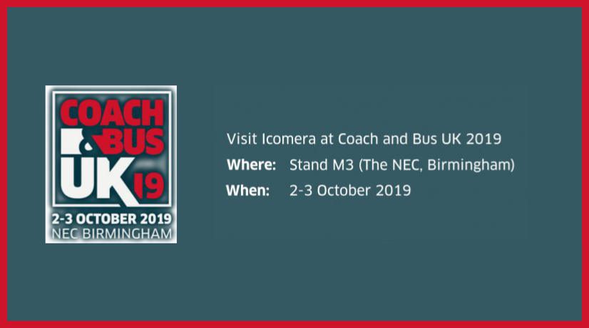 Icomera Prepares for Coach & Bus UK 2019