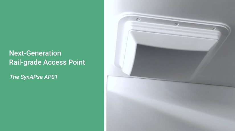 Introducing the SynAPse AP01: Icomera’s Fully Integrated Rail-Grade Access Point
