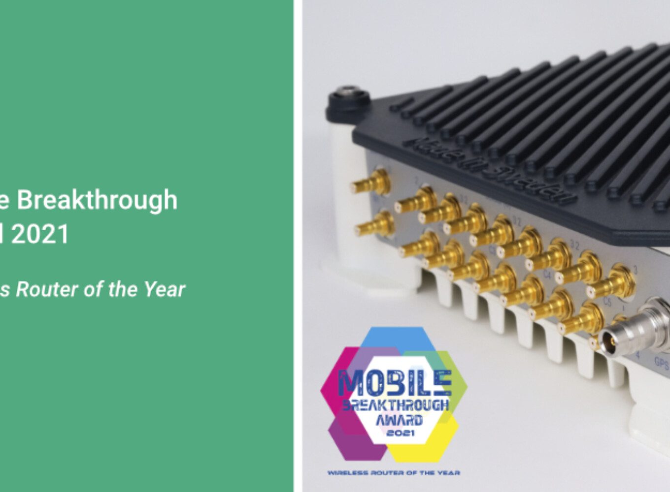 Icomera Router Icomera X5 Named “Wireless Router of the Year” in 2021 Mobile ...