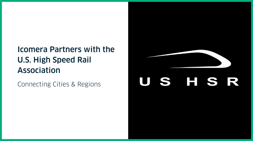 Icomera Partners with the U.S. High Speed Rail Association