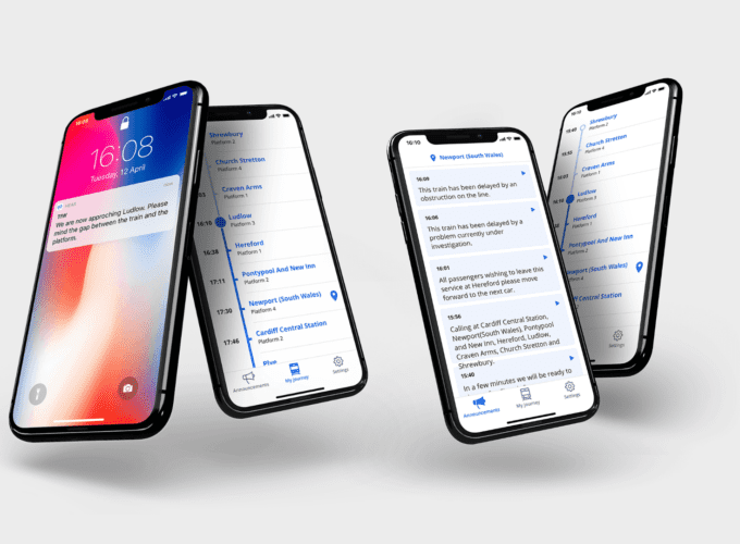 GoMedia's accessibility app, HEAR, helps passengers with hearing loss receive updates and real time journey information theough their personal smart devices