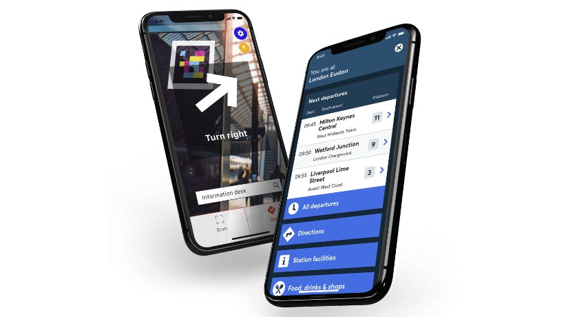 GoMedia's accessibility solution, Visor leverages NaviLens BIDI codes and GoMedia’s live cloud-based passenger information system to display directions in the NaviLens and NaviLens GO apps