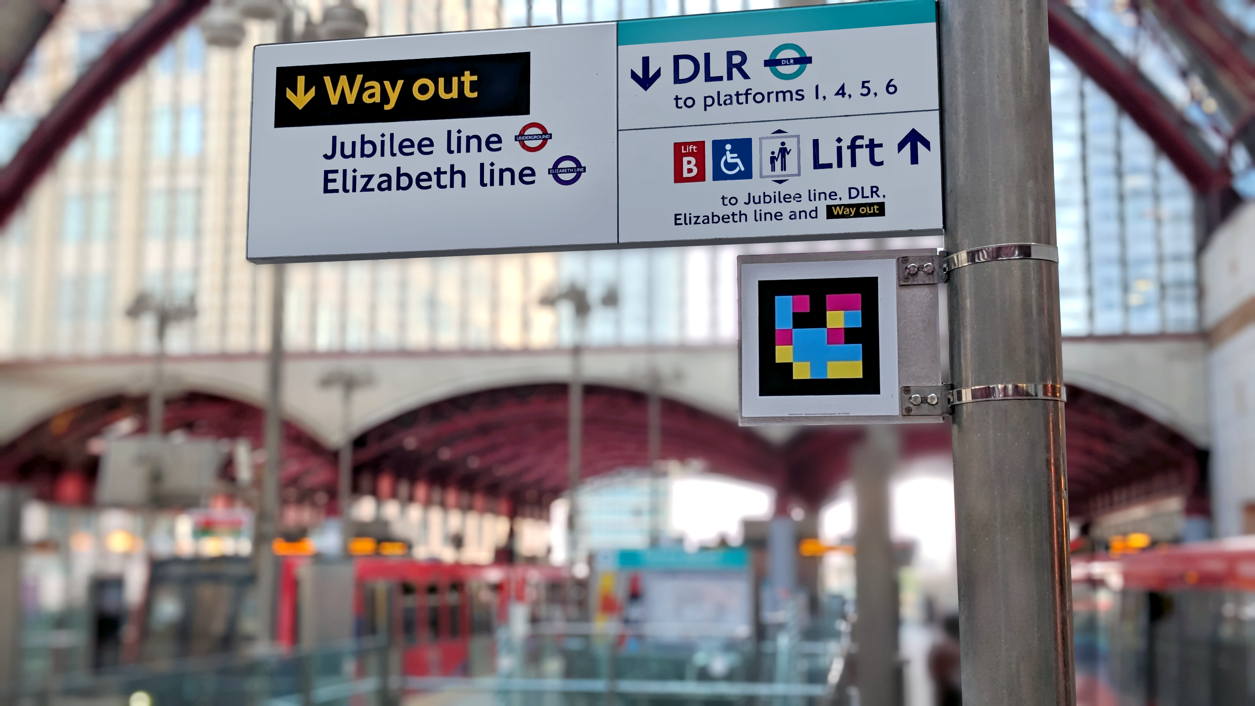 Transport for London and KeolisAmey Docklands Trial New NaviLens Technology at DLR Stations to Help Blind and Partially-Sighted Customers Navigate the Network