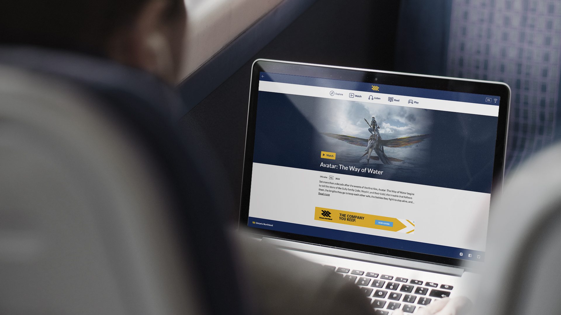 Connecting Ontario Northland with Onboard Passenger Wi-Fi & Entertainment