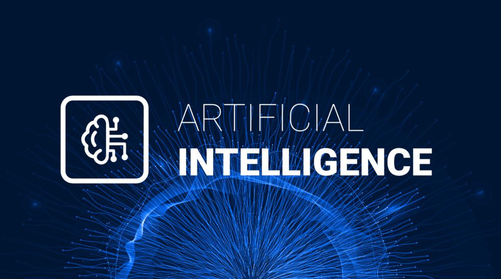 Graphic with the text: Artificial Intelligence
