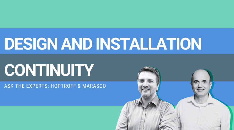 Portrait photos of Mark Hoptroff and Angelo Marasco