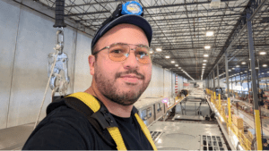 Daniel Diaz, named to RT&S 10 Under 40 for his work in railroad engineering and connectivity solutions.